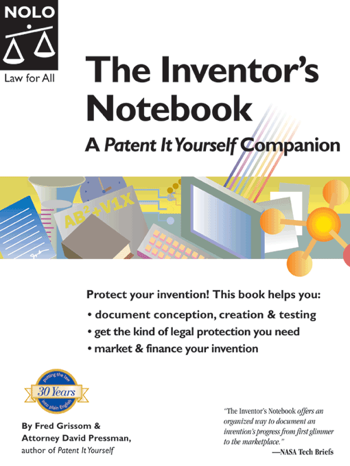 Title details for Inventor's Notebook, The by Fred Grissom - Available